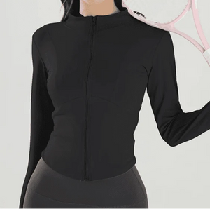 Chaqueta Deportiva con Cierre Frontal y Corte Redondeado Ref. 1084 - Marea Bella Swimwear
