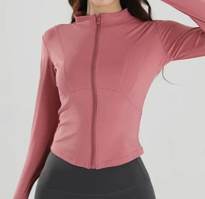 Chaqueta Deportiva con Cierre Frontal y Corte Redondeado Ref. 1084 - Marea Bella Swimwear