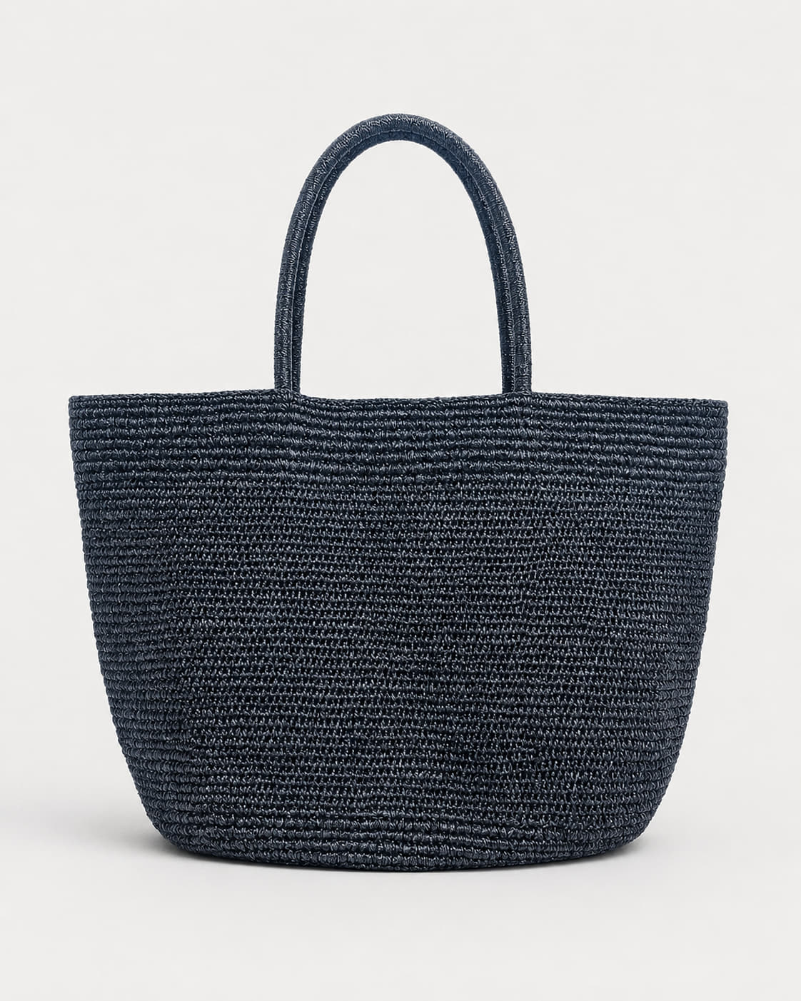 Bolso Cesta Amplia de Tejido de Rafia con Asas Dobles Ref. 0805 - Marea Bella Swimwear