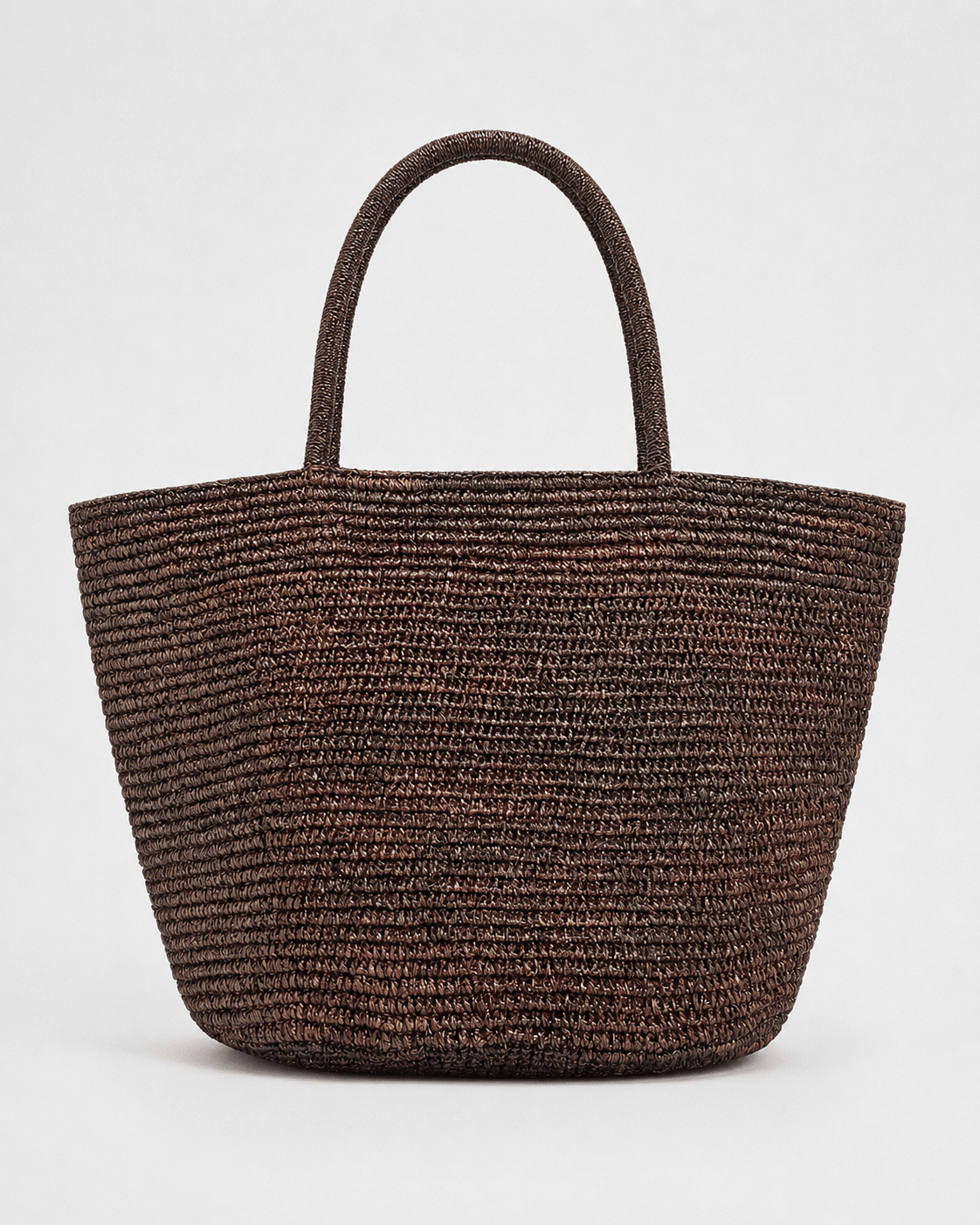 Bolso Cesta Amplia de Tejido de Rafia con Asas Dobles Ref. 0805 - Marea Bella Swimwear