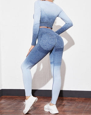 Conjunto Deportivo con Sudadera de Manga Larga y Leggings Ref. 1033 - Marea Bella Swimwear