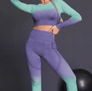 Conjunto Deportivo con Sudadera de Manga Larga y Leggings Ref. 1033 - Marea Bella Swimwear