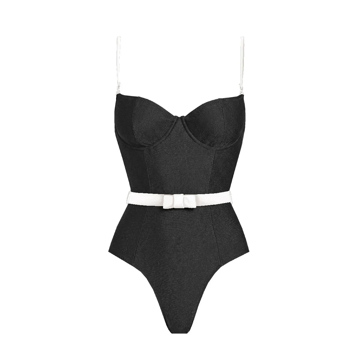 Conjunto de Bañador con Falda Pareo Cruzada Ref. 0596 - Marea Bella Swimwear