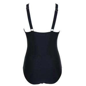 Bañador con Recortes de Malla y Frunces en la Cintura Ref. 0462 - Marea Bella Swimwear
