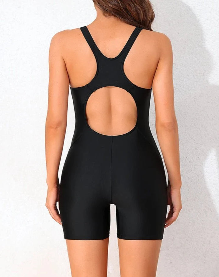 Bañador Deportivo con Piernas Largas y sin Mangas Ref. 0686 - Marea Bella Swimwear