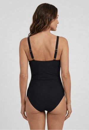 Bañador Drapeado con Detalle Central en U Ref. 0708 - Marea Bella Swimwear