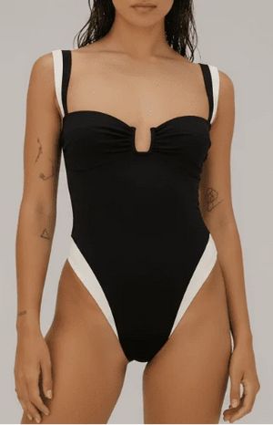 Bañador Escote Corazón con Detalle Central en U Ref. 0780 - Marea Bella Swimwear
