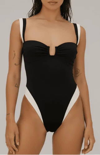 Bañador Escote Corazón con Detalle Central en U Ref. 0780 - Marea Bella Swimwear