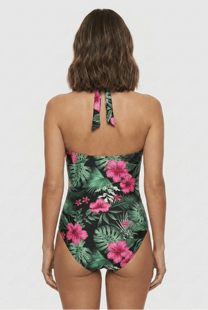 Bañador Halter con Frunce Frontal Ref. 0712 - Marea Bella Swimwear