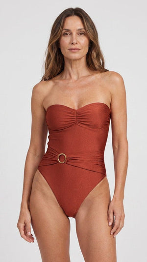 Bañador Strapless con Anilla Lateral Ref. 0707 - Marea Bella Swimwear