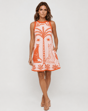 Vestido de Tirantes con Diseño Frontal Ref. 0357 - Marea Bella Swimwear